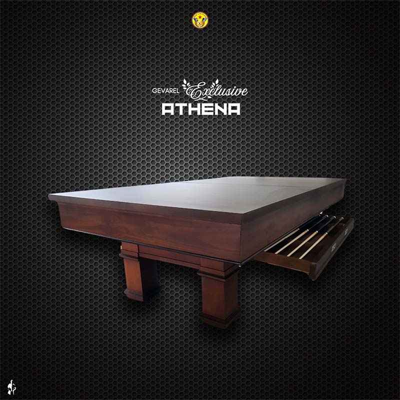 Meja Billiard Gevarel Exclusive Athena - Gambar 3